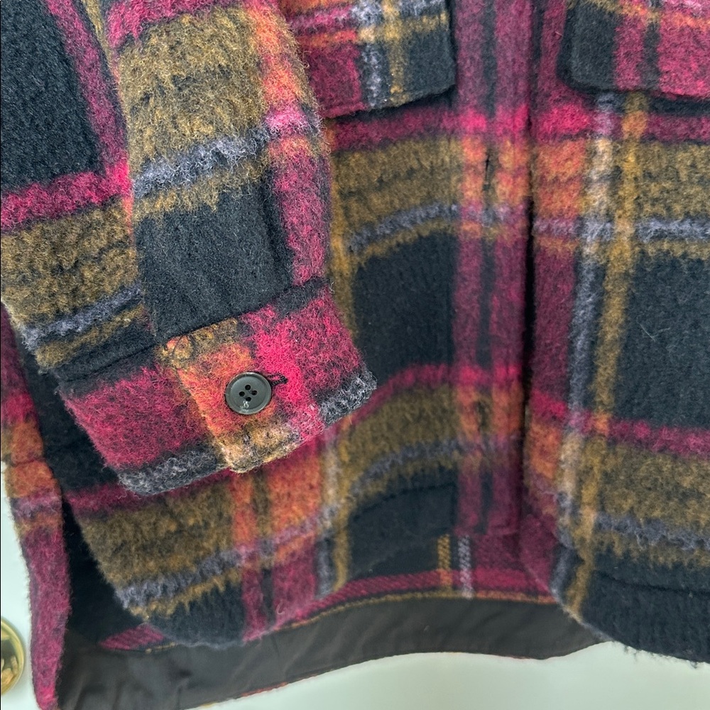 Zara Women’s Plaid Shacket - Picture 4 of 5